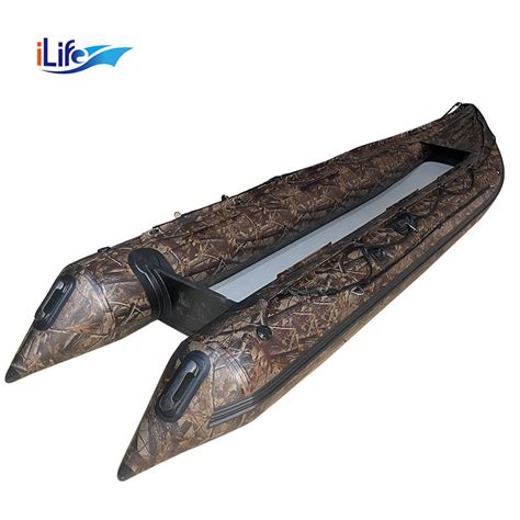 Ilife Fishing Sea Inflatable Double Kayaking Speed Canoe Plastic Raft