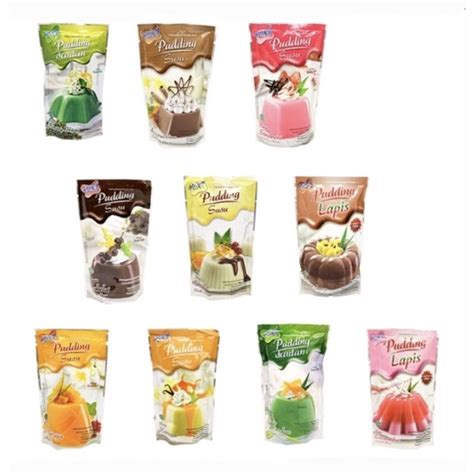 Jual Nutrijel Nutrijell Puding Pudding Susu Lapis Santan All Variant