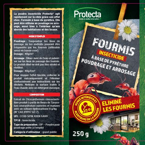 Insecticide Anti Fourmis Poudre G