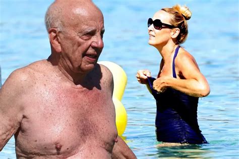 Jerry Hall 60 And New Husband Rupert Murdoch 85 Look The Picture Of