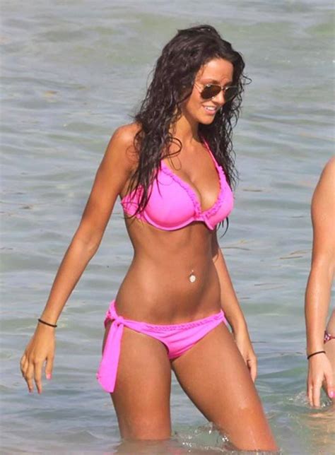 Michelle Keegan Pink Bikini