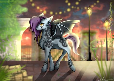 Bat pony (mlp paint) by AriaWolff on DeviantArt