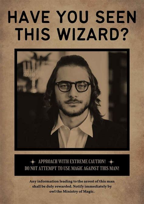Harry Potter Wanted Poster. Free Poster Template — SlidesCarnival