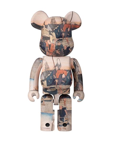 Medicom Toy Figura Be Rbrick 1000 De Medicom Toy X Utagawa Hiroshige