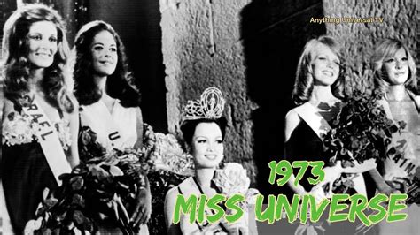 1973 Miss Universe Pageant Full Show Youtube