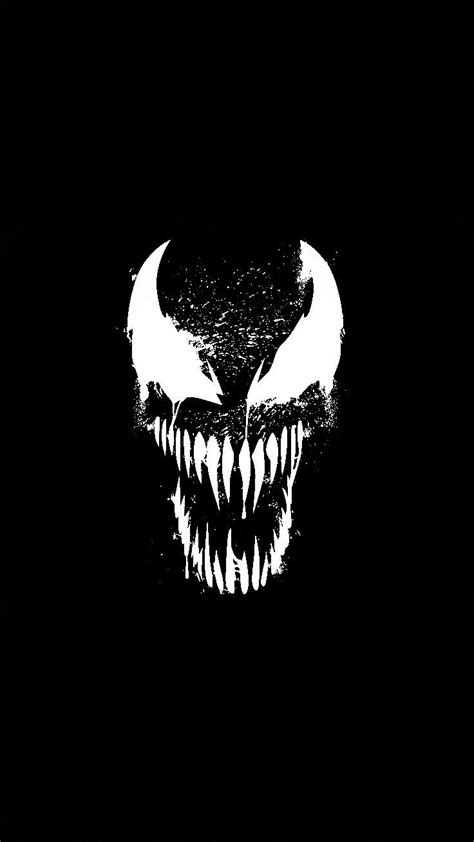 Venom Wallpaper (IOS, Android) | Spiderman art, Skulls drawing ...