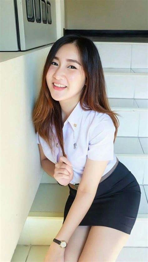 Pink Thai University Girl ผู้หญิง สาวมหาลัย สาว