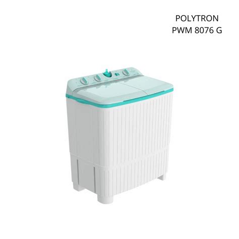 Jual Polytron Mesin Cuci 2 Tabung 8KG PWM 8076 G 8076G Shopee Indonesia