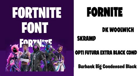 Fortnite Font » Fonts Max