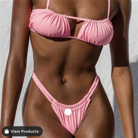 Blackbough Bikini Set Size Small Worn Once All Of Depop