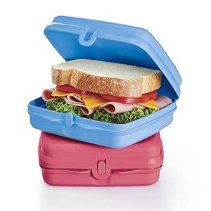 TUPPERWARE Contenedor Cuadrilunch Click Para Guardar Y Almacenar