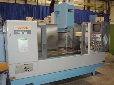 Mazak Vtc 20b Cnc Vertical Machining Center Great American Equipment