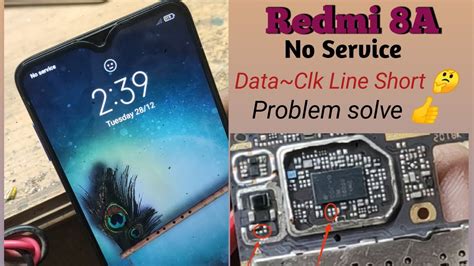 Redmi A No Service Network Problem Solution Data Clk Line Short Youtube