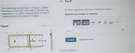 The Conducting Rod Ab Shown In Figure Makes Chegg