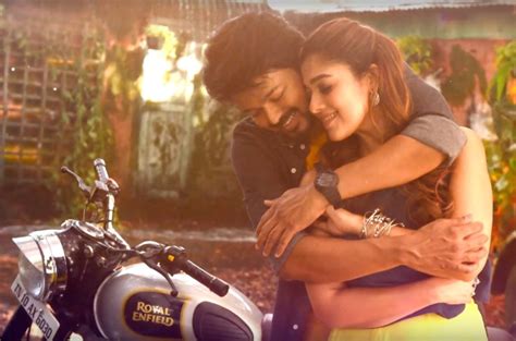 Bigil Images Vijay And Nayanthara Hd 1134x750 Wallpaper