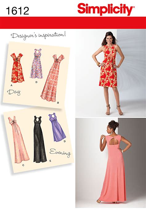 32 Designs Simplicity Ladies Dress Patterns Nirvannahahil