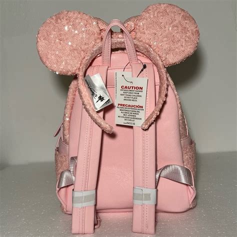 Disney Bags Nwt Disney Park Loungefly Millennial Pink Minnie Mouse