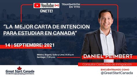 Como escribir la carta de intención para estudiar en Canadá YouTube