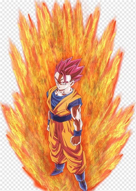 Gohan Goku Frieza Conseguido Super Saiyan Goku Manga Naranja Fondo