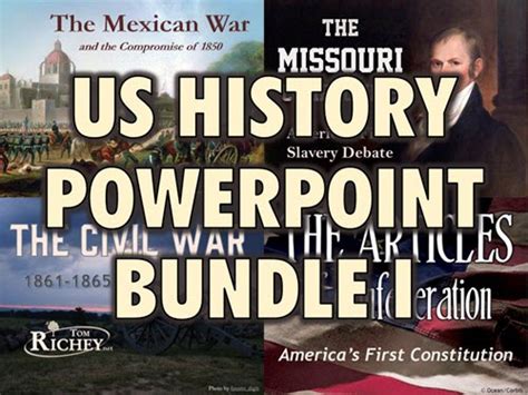 US History PowerPoint Bundle (1491-1877)