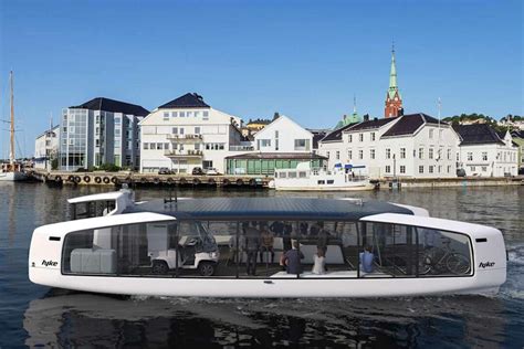 Hyke linvention dun ferry électrique solaire et autonome pensé