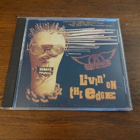 Aerosmith Livin On The Edge Rare Out Of Print Cd Maxi Single