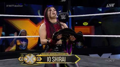 Io Shirai Wins The Nxt Womens Championship At Takeover In Your House