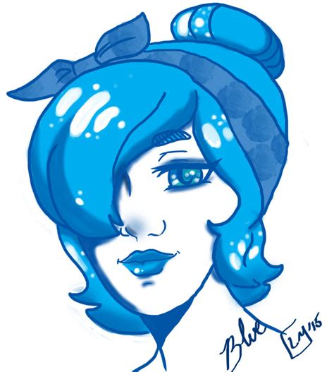 Blue Girl By Reaper Chan13 On Deviantart