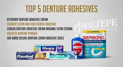 Denture Adhesives Types Top Brands And Choosing Factors