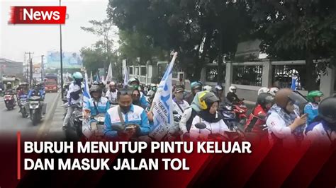 Demo Buruh Tuntut Kenaikan Upah Minimum YouTube