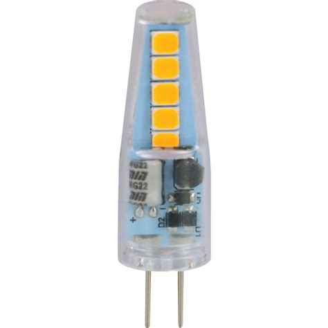 LED Stiftsockellampe G4 1W 100lm warmweiß hwh electronic