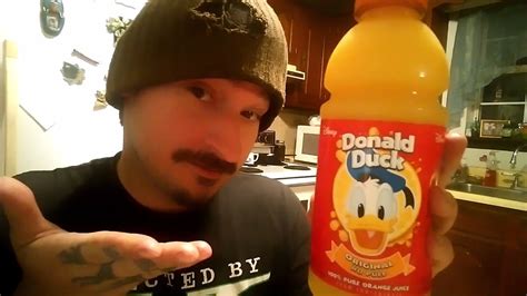 Disney Donald Duck Original No Pulp Orange Juice Review Youtube