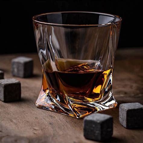 Zestaw Do Whisky Twisted Karafka Szklanki I Kamienne Kostki Godstoys Pl