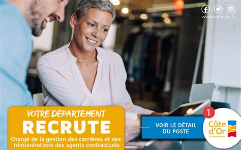 C Te D Or On Twitter Emploi Votre D Partement Recrute Un Charg De