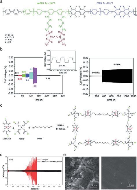 Resistance To Dendrite Growth A Molecular Architecture Of The Sic