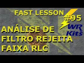 ANÁLISE DE FILTRO REJEITA FAIXA RLC Fast Lesson 95 YouTube