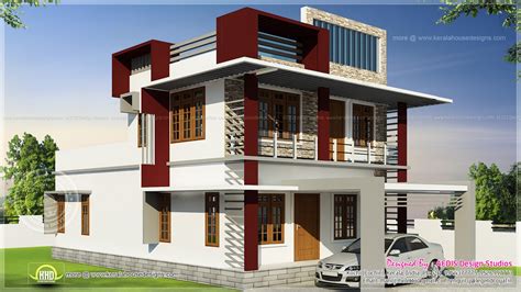 modern square roof house