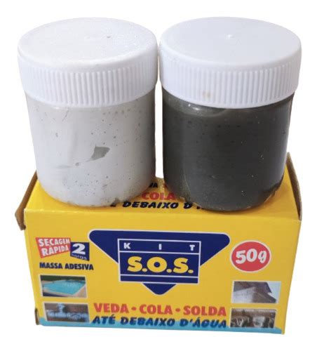 Kit Veda Tudo Sos Veda cola solda Até Debaixo Dagua 50g MercadoLivre