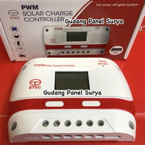 Jual Solar Charge Controller A Scc A Scc Stec A V Pwm