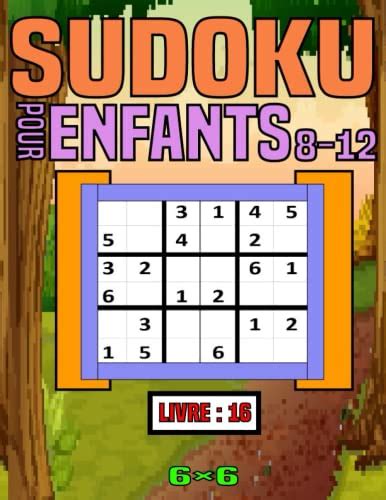 Sudoku Pour Enfant Ans Puzzles Sudoku Pour Enfants Ans