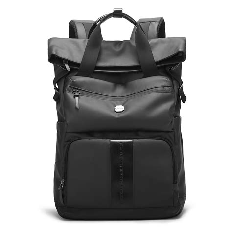 Mochila Hombre Kaka Laptop Viaje Negro Hall Of Bags