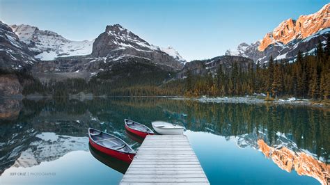 December Desktop Wallpaper / Lake O'Hara Sunrise | JEFF CRUZ | ROUND ...