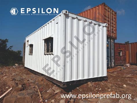 Rectangular Mild Steel Site Office Container At Rs Sq Ft In