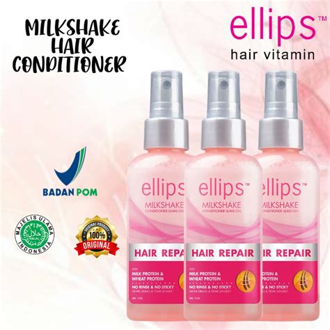 Jual Ellips Hair Conditioner Milkshake 110ml Shopee Indonesia