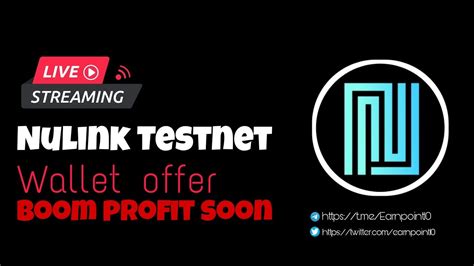 Nulink Testnet Wallet Offer Dont Miss Youtube