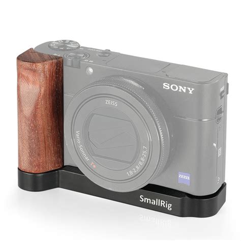 SmallRig L Shape Wooden Grip For Sony RX100 III IV V VA 2248