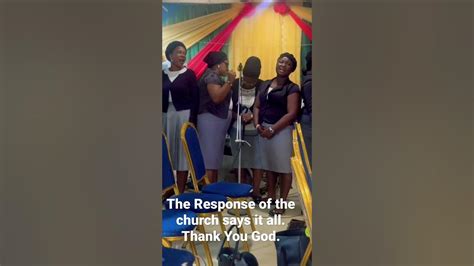 Esé Nathanielbasseymain And Aidee Ime The Congregation’s Response Sof Rccg Says It All Youtube