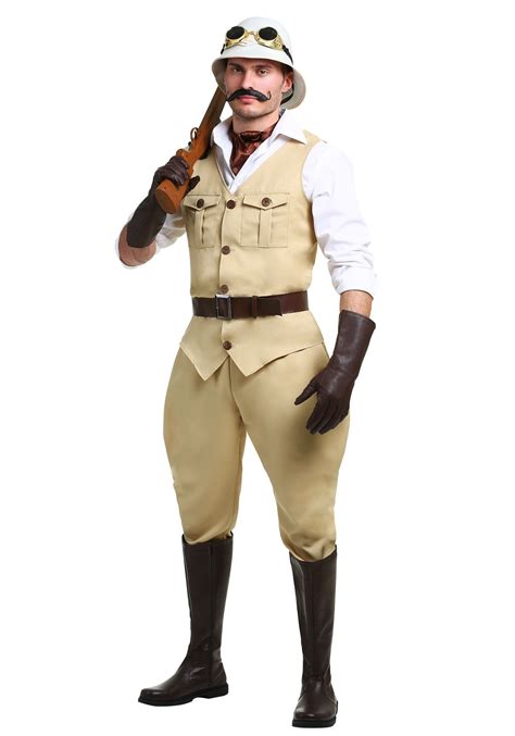 Safari Hunter Mens Costume Hunter Costume Safari Costume Safari Outfit