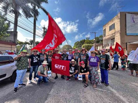 FETEC CUT CN Cúpula da Amazônia Sindicato do Pará presente na Marcha