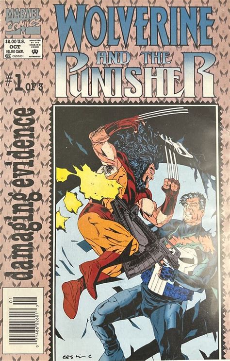 Wolverine And The Punisher Damaging Evidence 1 Newsstand Edition